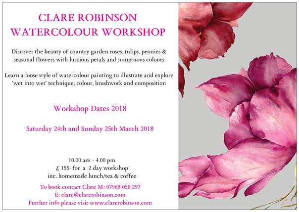 Gloagburn Farm Weekend Painting Course - MARCH 2018