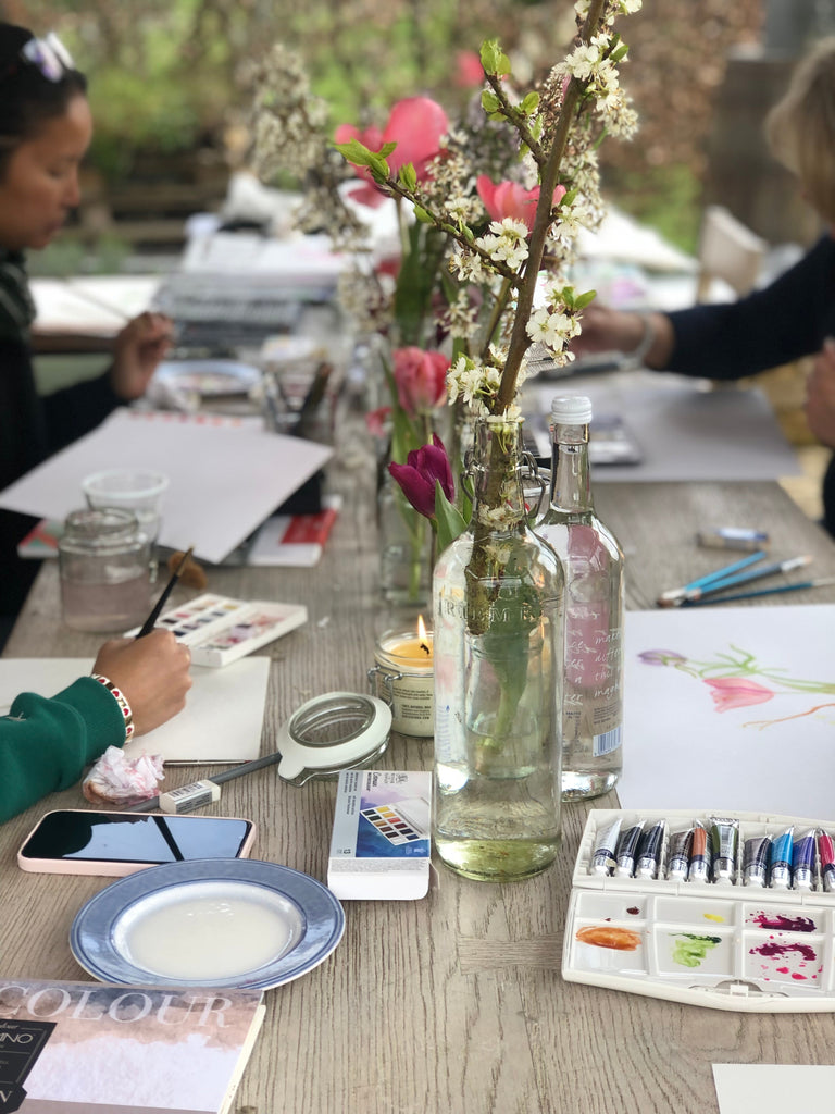 FLORAL WATERCOLOUR WORKSHOP - MONDAY'S Oct - Nov '23