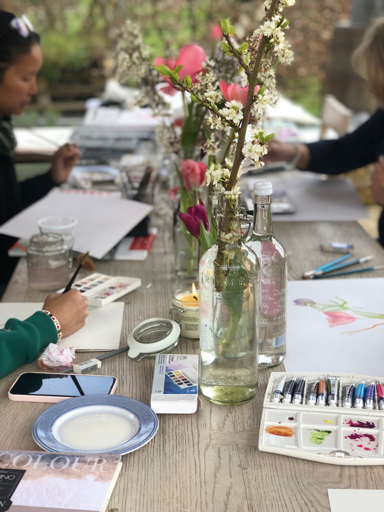 FLORAL WATERCOLOUR WORKSHOP - MONDAY'S