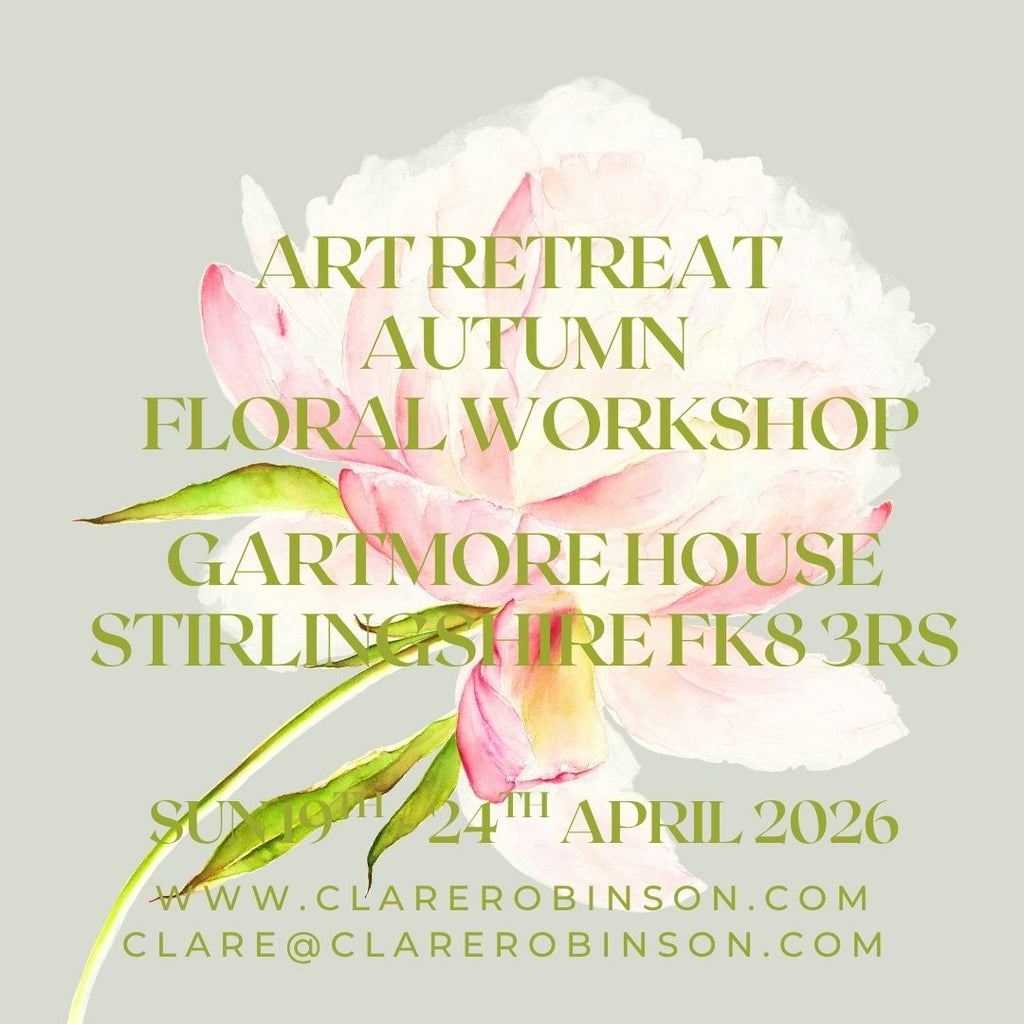 ART RETREAT - GARTMORE HOUSE Autumn Florals 2026