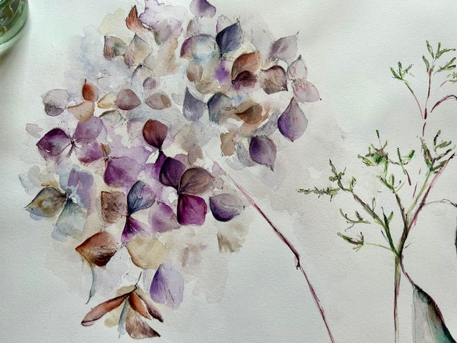 Hydrangea & Eucalyptus Leaves