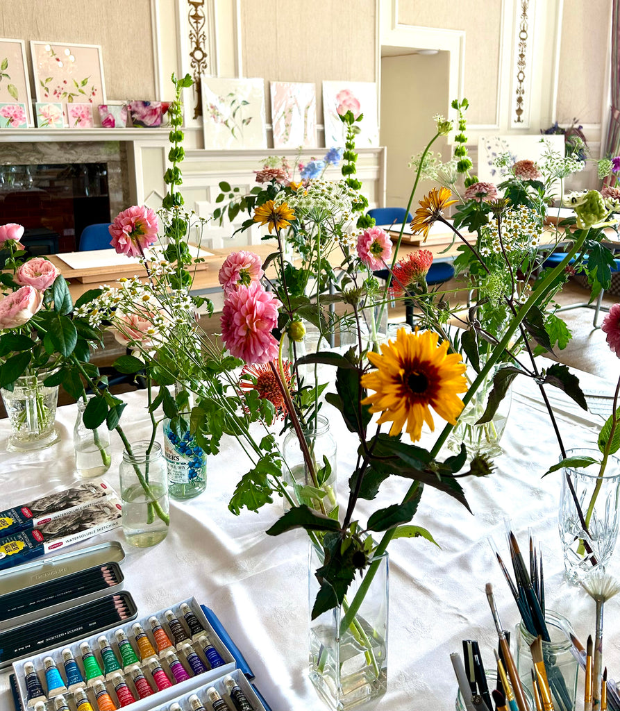 ART RETREAT - SCOTLAND GARTMORE HOUSE Autumn Florals 2026